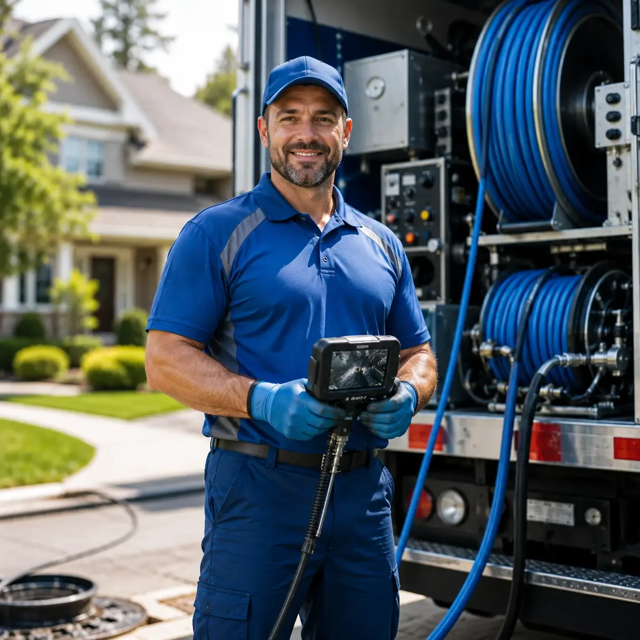 Local outdoor drain cleaning specialists in Man, WV